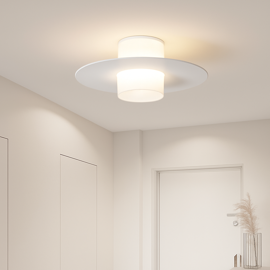 Plafonnier LED Moderne ZSHLZC - Blanc/Noir