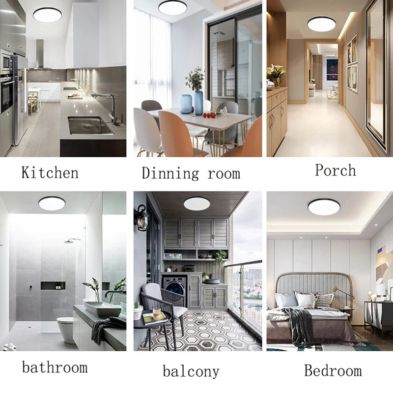 Plafonnier LED Moderne Ultra-Plat