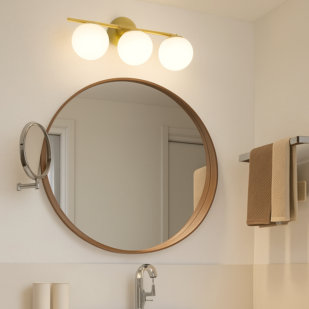 Plafonnier LED Nordique Métal & Verre - Design Moderne