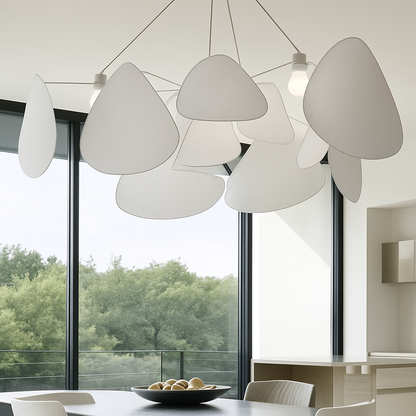 Lustre LED Rotin Tressé Artisanal - Design Naturel & Moderne