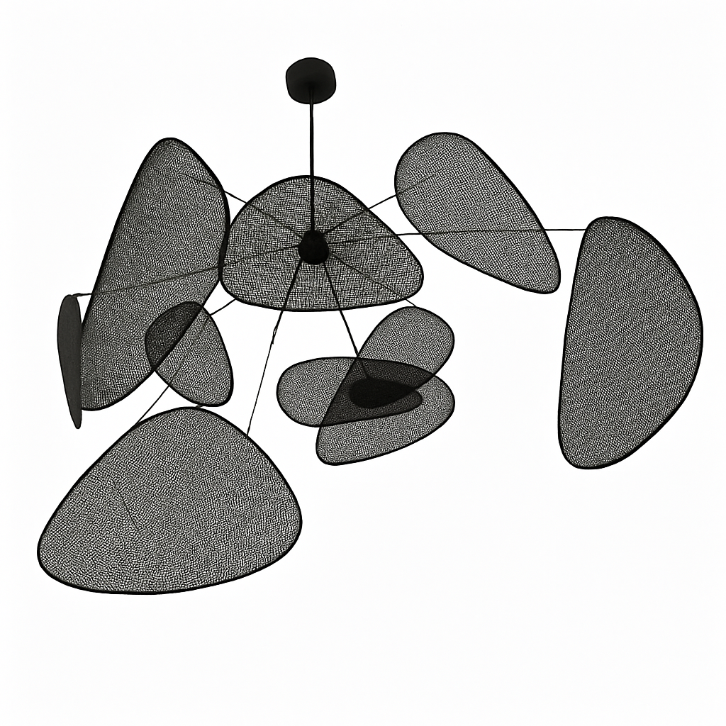 Lustre LED Rotin Tressé Artisanal - Design Naturel & Moderne