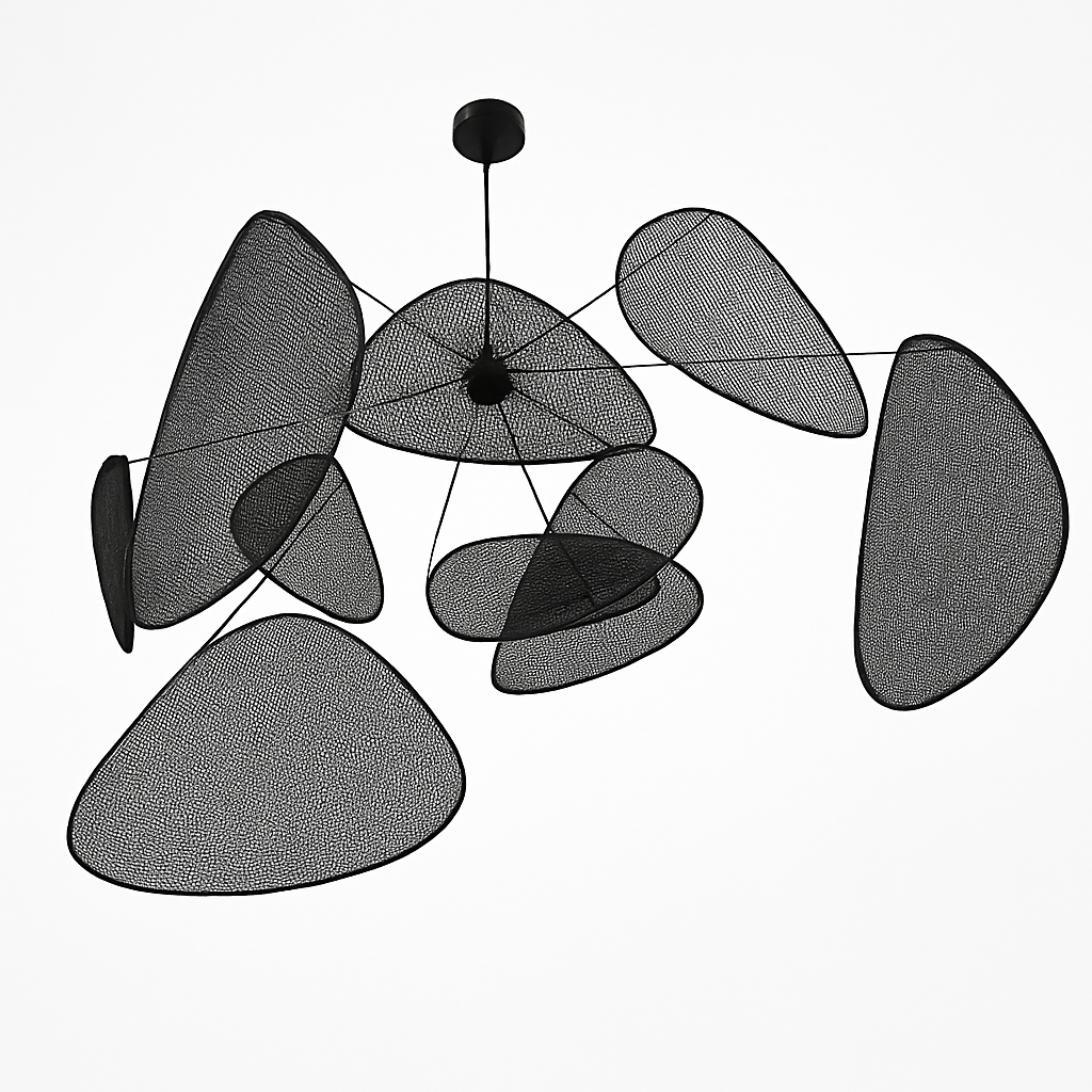 Lustre LED Rotin Tressé Artisanal - Design Naturel & Moderne