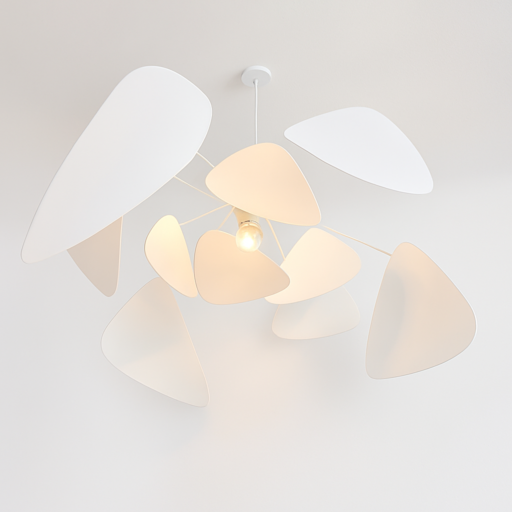 Lustre LED Rotin Tressé Artisanal - Design Naturel & Moderne