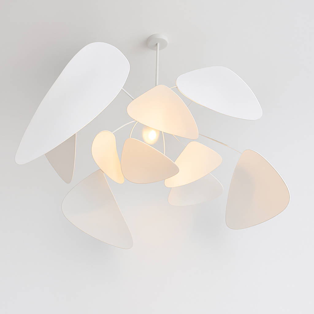 Lustre LED Rotin Tressé Artisanal - Design Naturel & Moderne