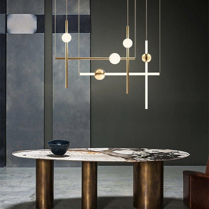 Lustre Design Orion Doré LED