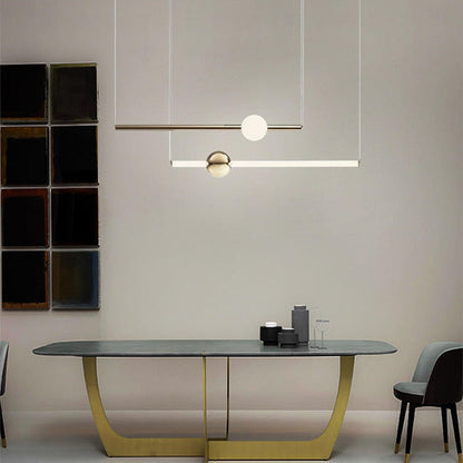 Lustre Design Orion Doré LED