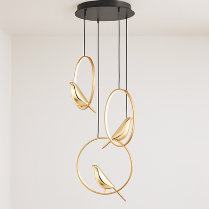 Lustre LED Oiseau Design Scandinave & Moderne