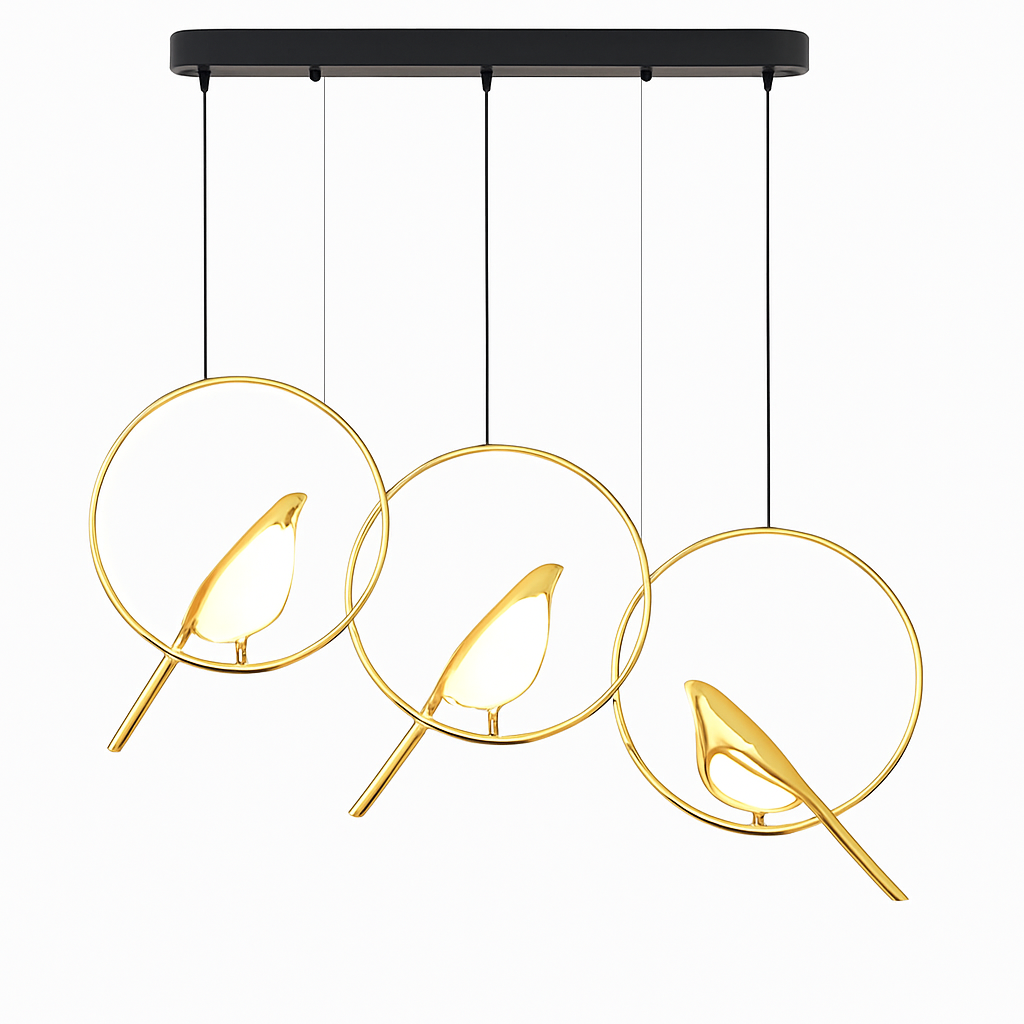 Lustre LED Oiseau Design Scandinave & Moderne