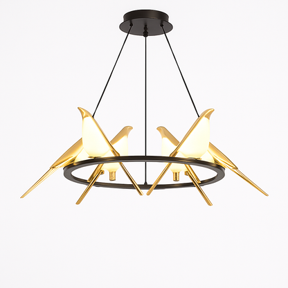Lustre LED Oiseau Design Scandinave & Moderne