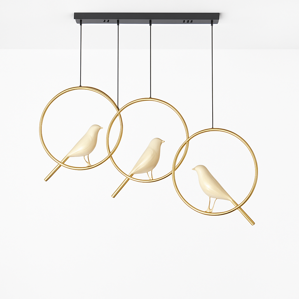 Lustre LED Oiseau Design Scandinave & Moderne