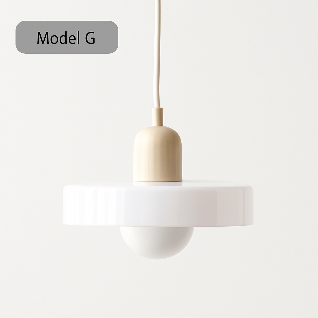 Suspension Vitrail G9 Élégante - Verre Coloré