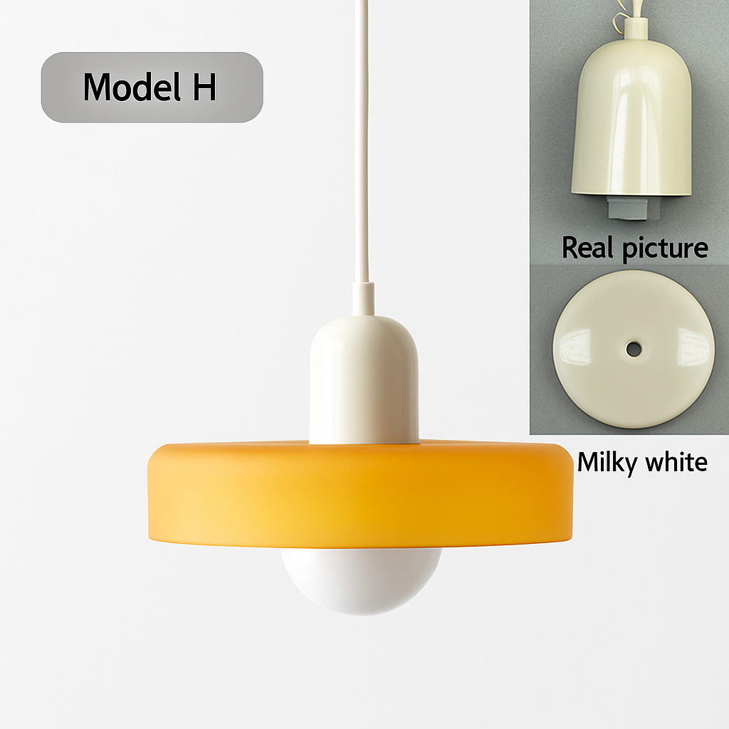 Suspension Vitrail G9 Élégante - Verre Coloré