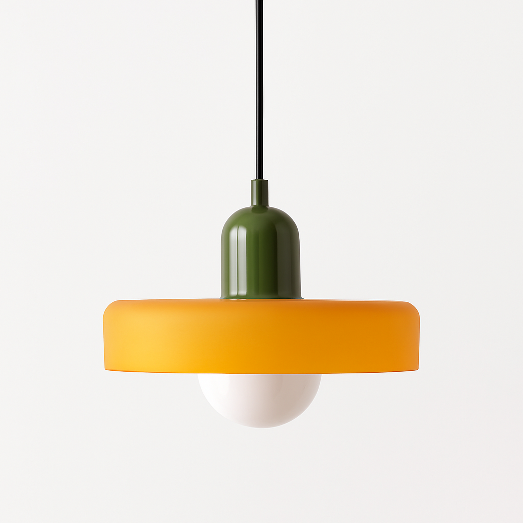 Suspension Vitrail G9 Élégante - Verre Coloré