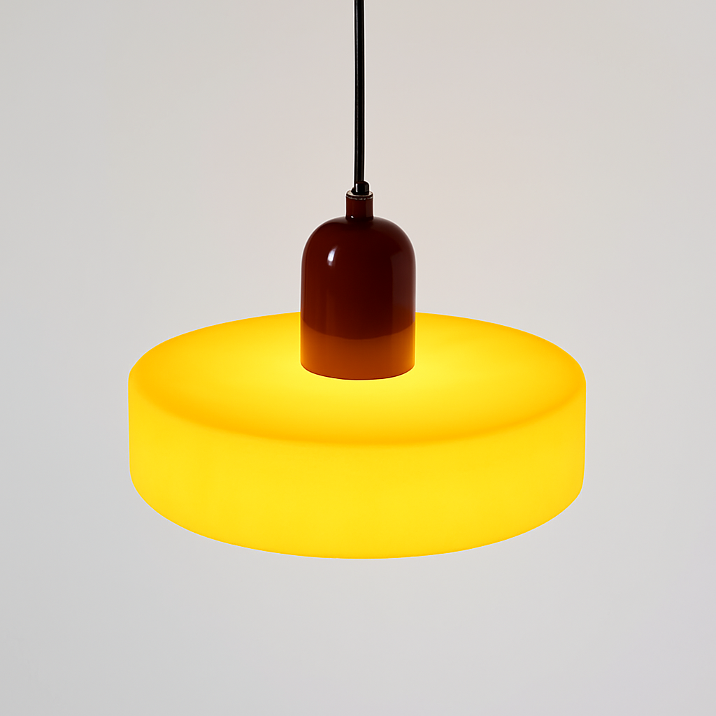 Suspension Vitrail G9 Élégante - Verre Coloré