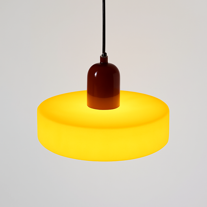 Suspension Vitrail G9 Élégante - Verre Coloré