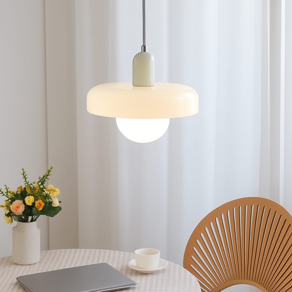 Suspension Vitrail G9 Élégante - Verre Coloré