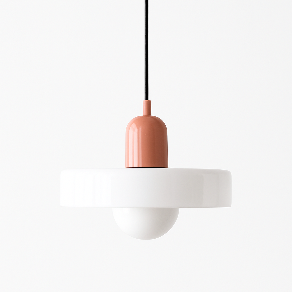 Suspension Vitrail G9 Élégante - Verre Coloré