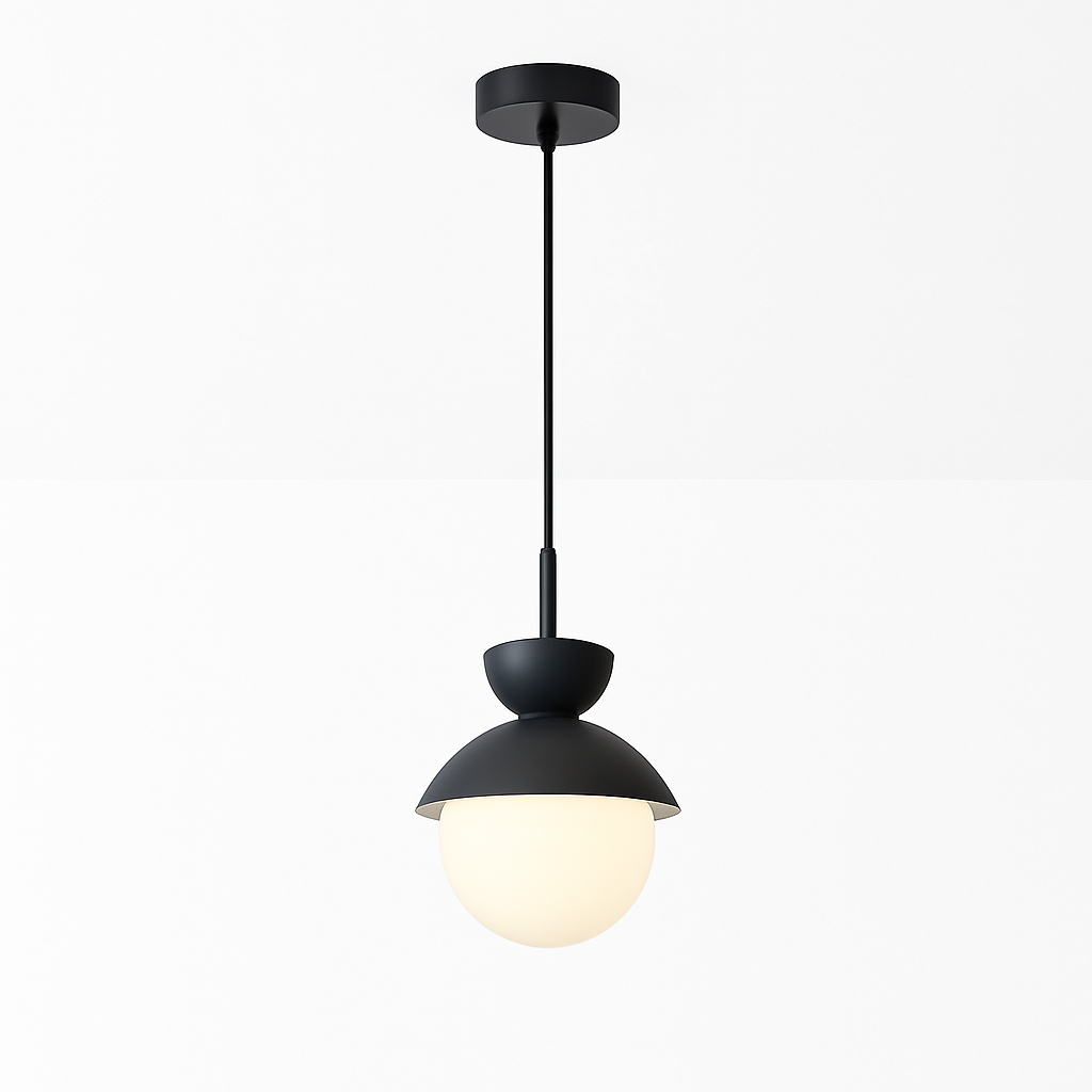 Suspension Boule Verre Scandinave Moderne