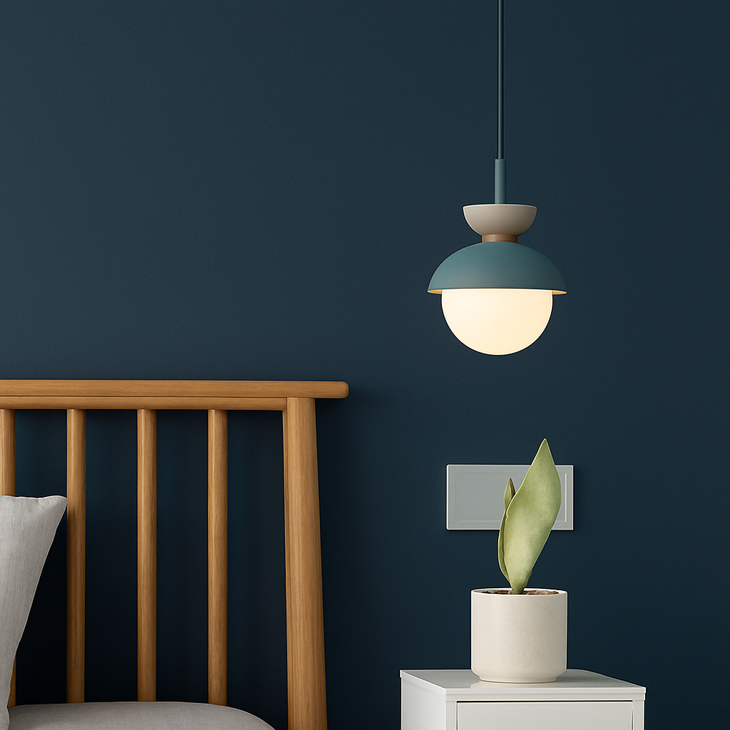 Suspension Boule Verre Scandinave Moderne