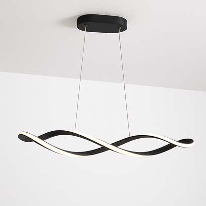 Lustre LED Moderne 92cm - Suspension Design & Connectée