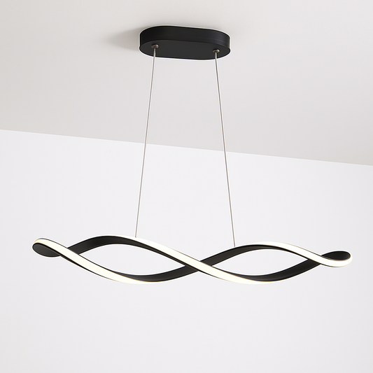 Lustre LED Moderne 92cm - Suspension Design & Connectée