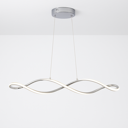 Lustre LED Moderne 92cm - Suspension Design & Connectée
